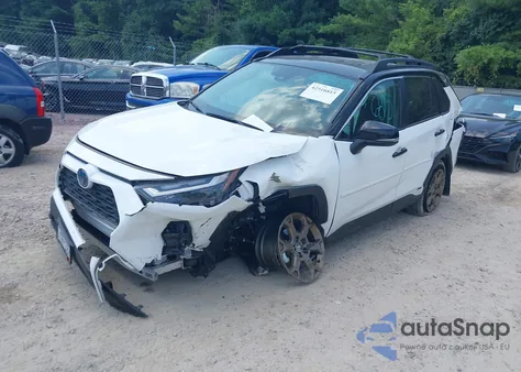 2024 Toyota Rav4 Hybrid Woodland Edition from USA, damaged, VIN 2T3UWRFV3RW220488